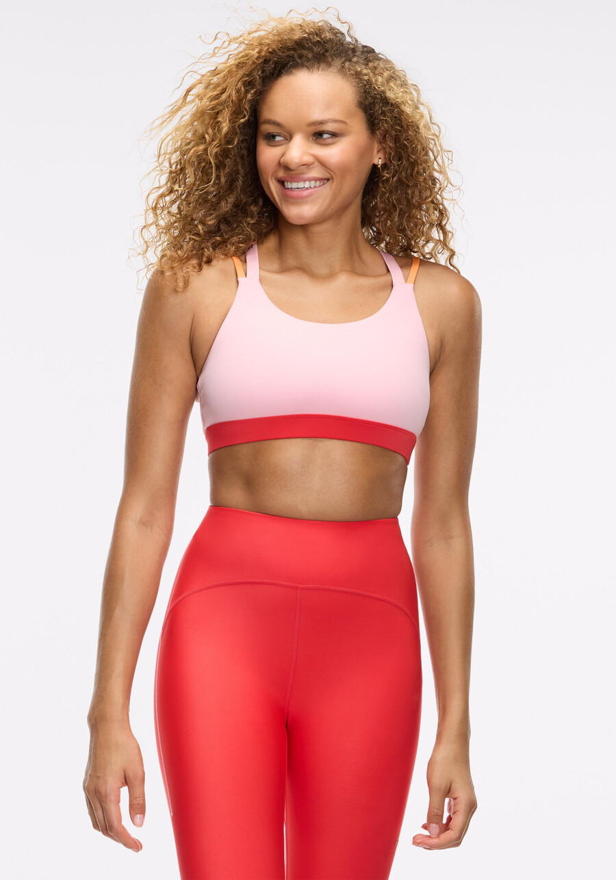 endurance light strappy bra