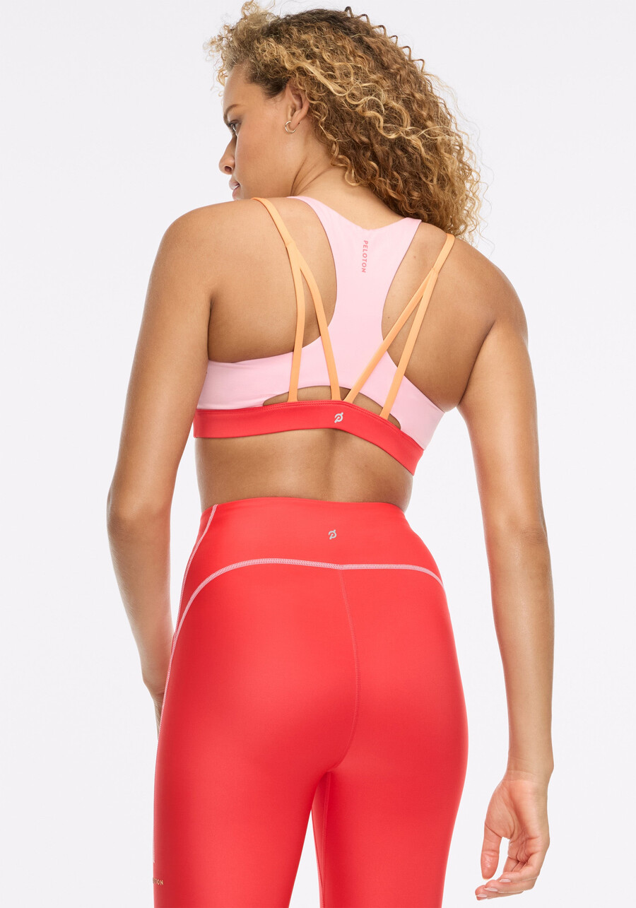 endurance light strappy bra