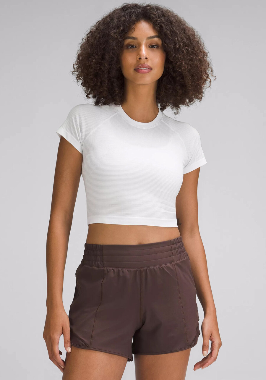 swiftly tech cropped kurzarmhemd 2.0