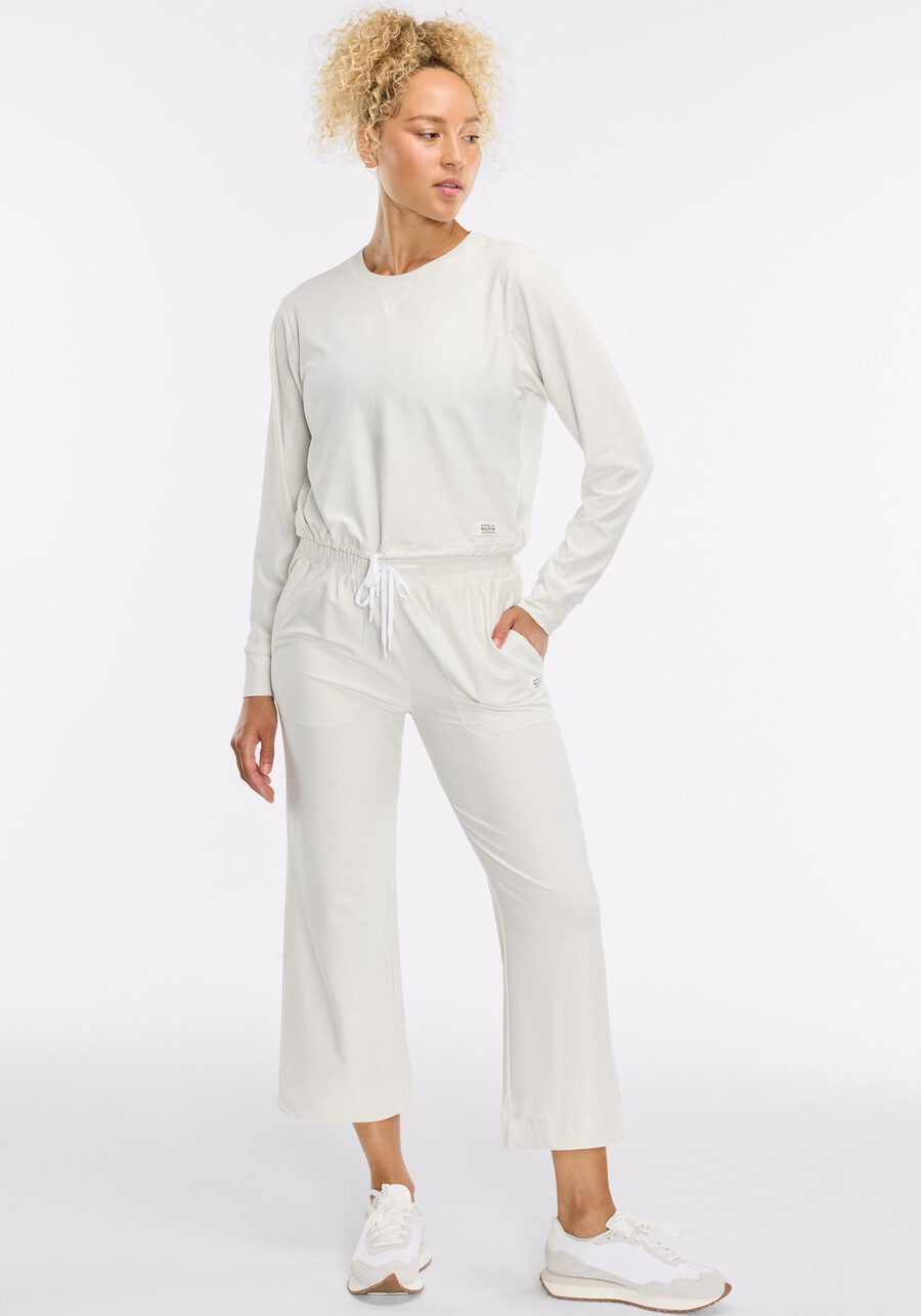 dreamblend weite knöchellange hose