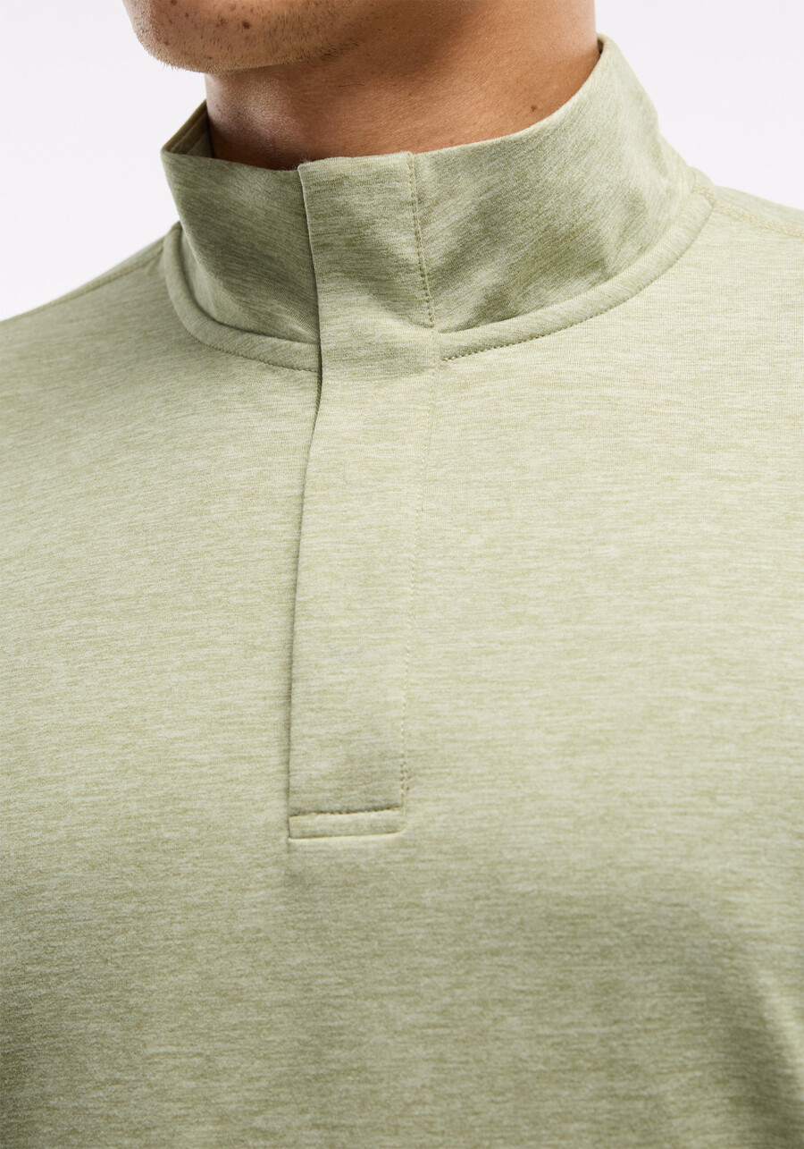 dreamblend pullover mit druckknopfleiste