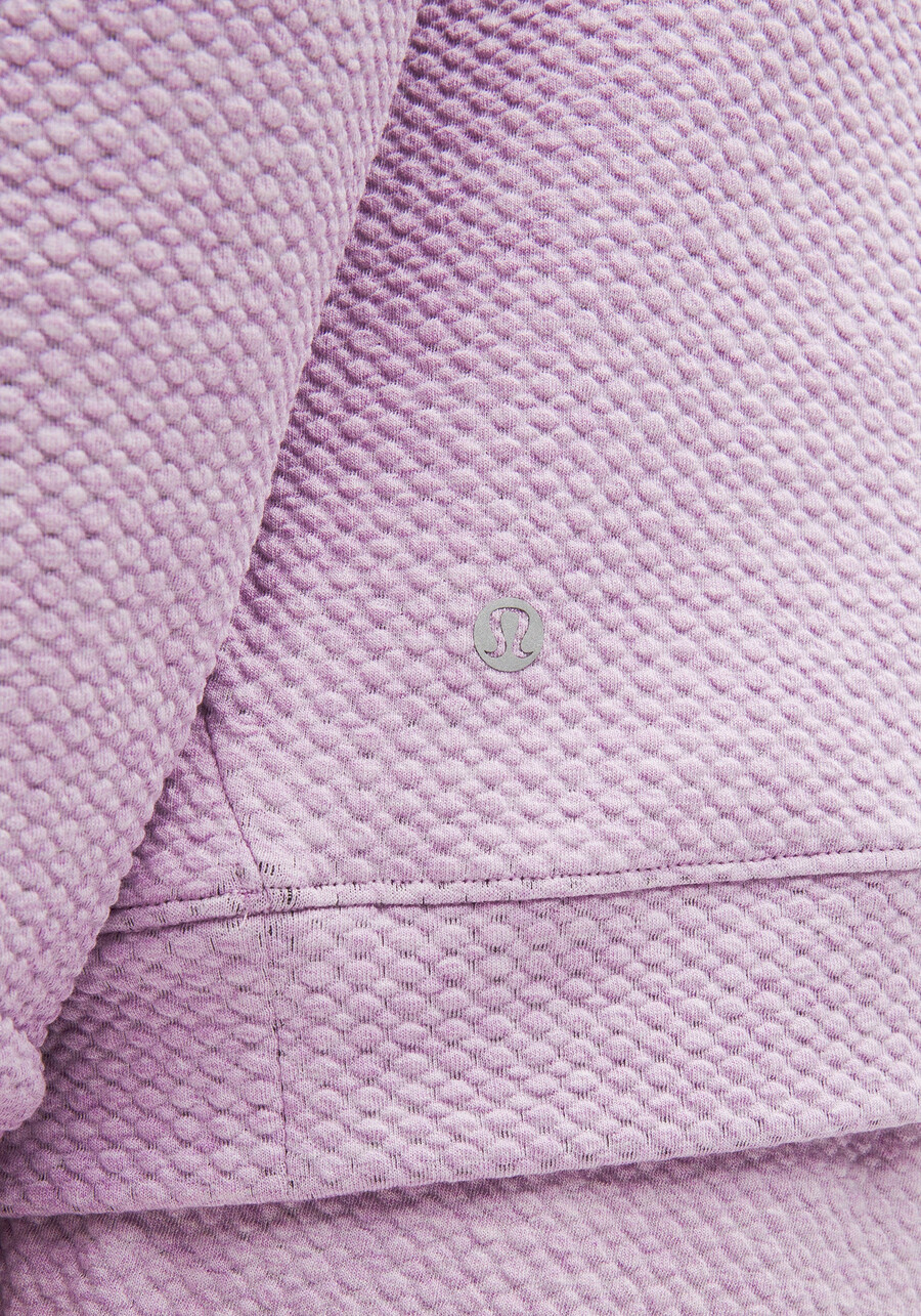 hoodie aus strukturierter doppelt gestrickter baumwolle