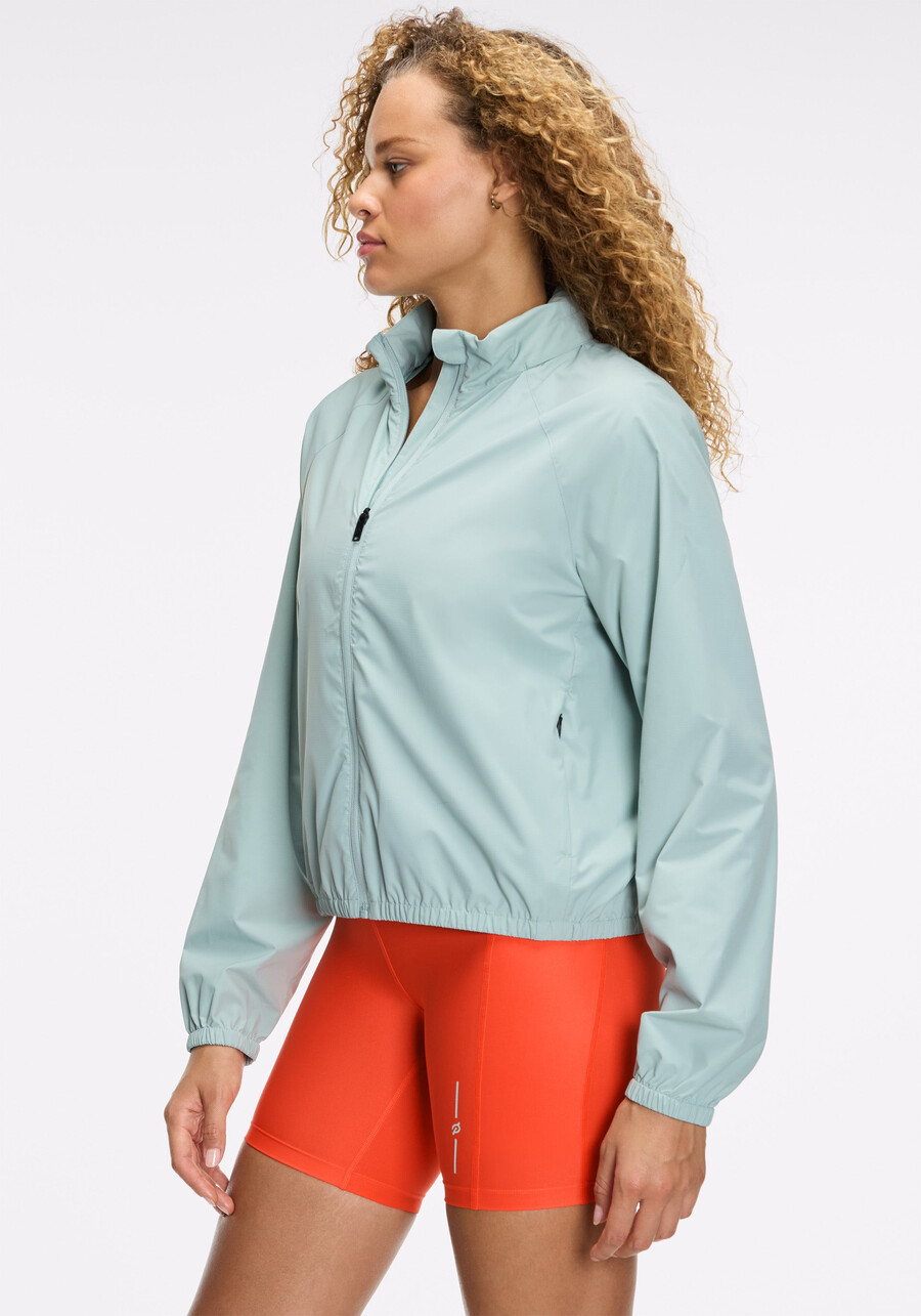 gewebte laufjacke