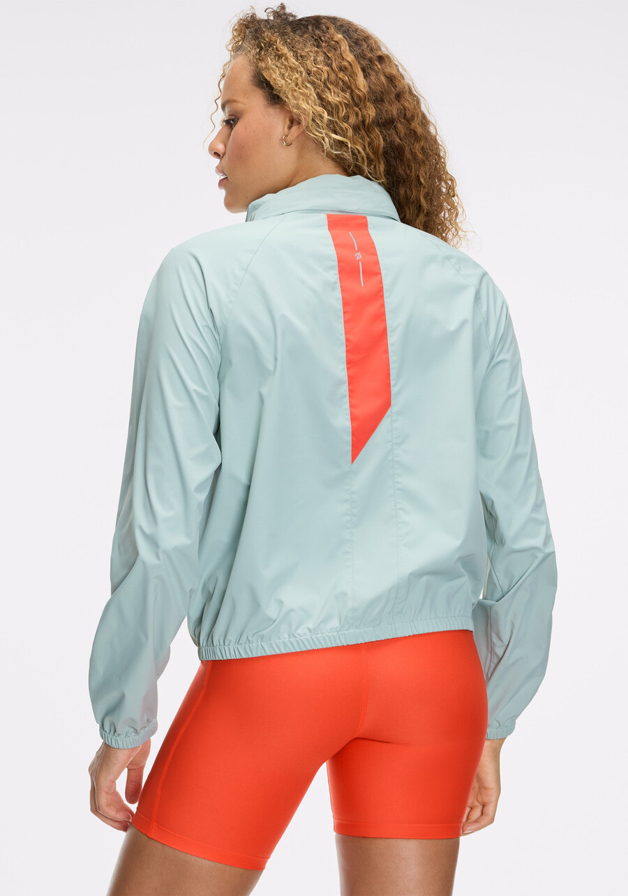 gewebte laufjacke
