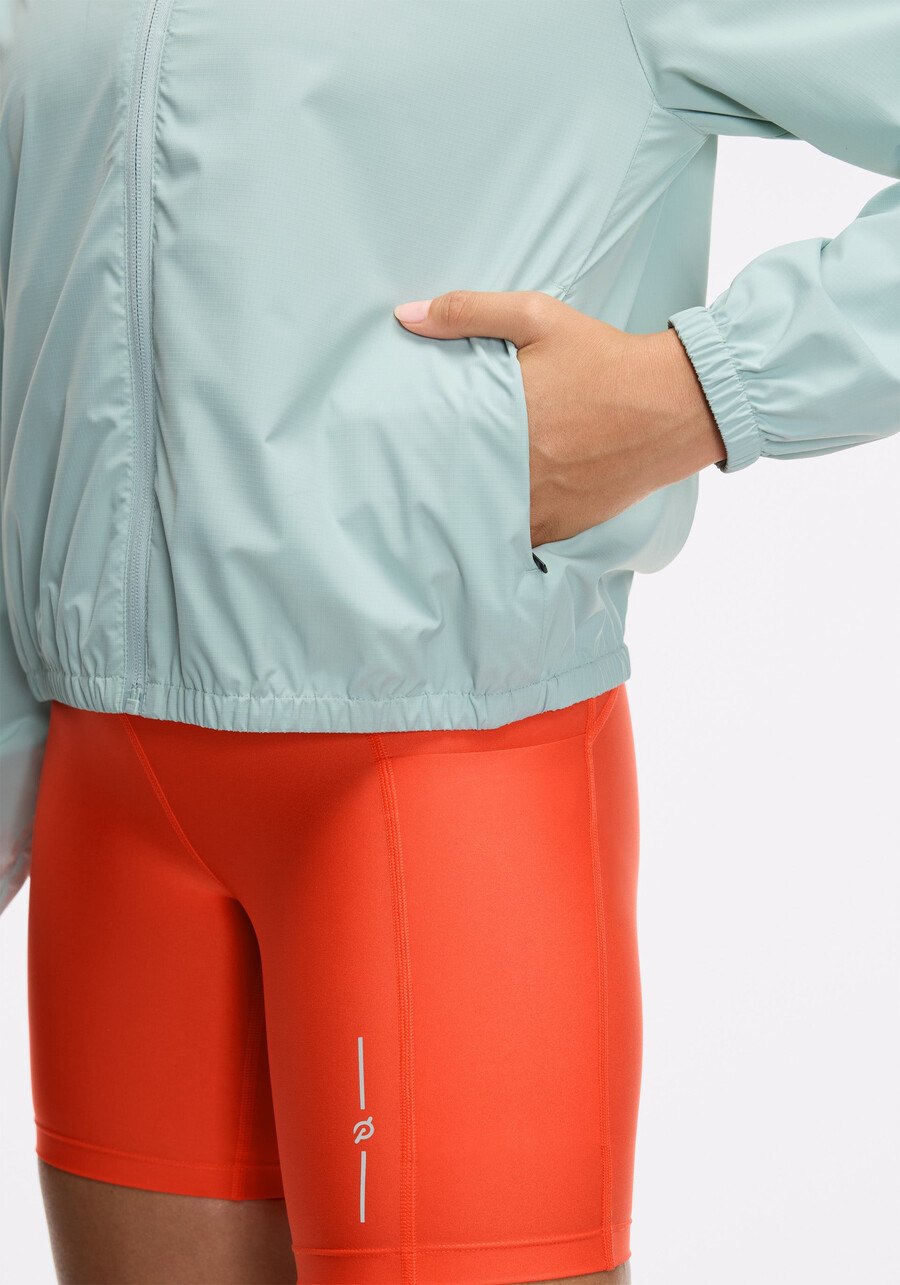 gewebte laufjacke