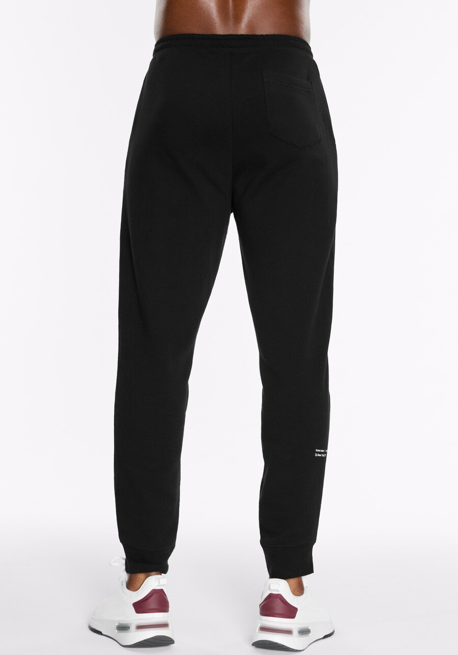 fleece-sweatpants mit grafik