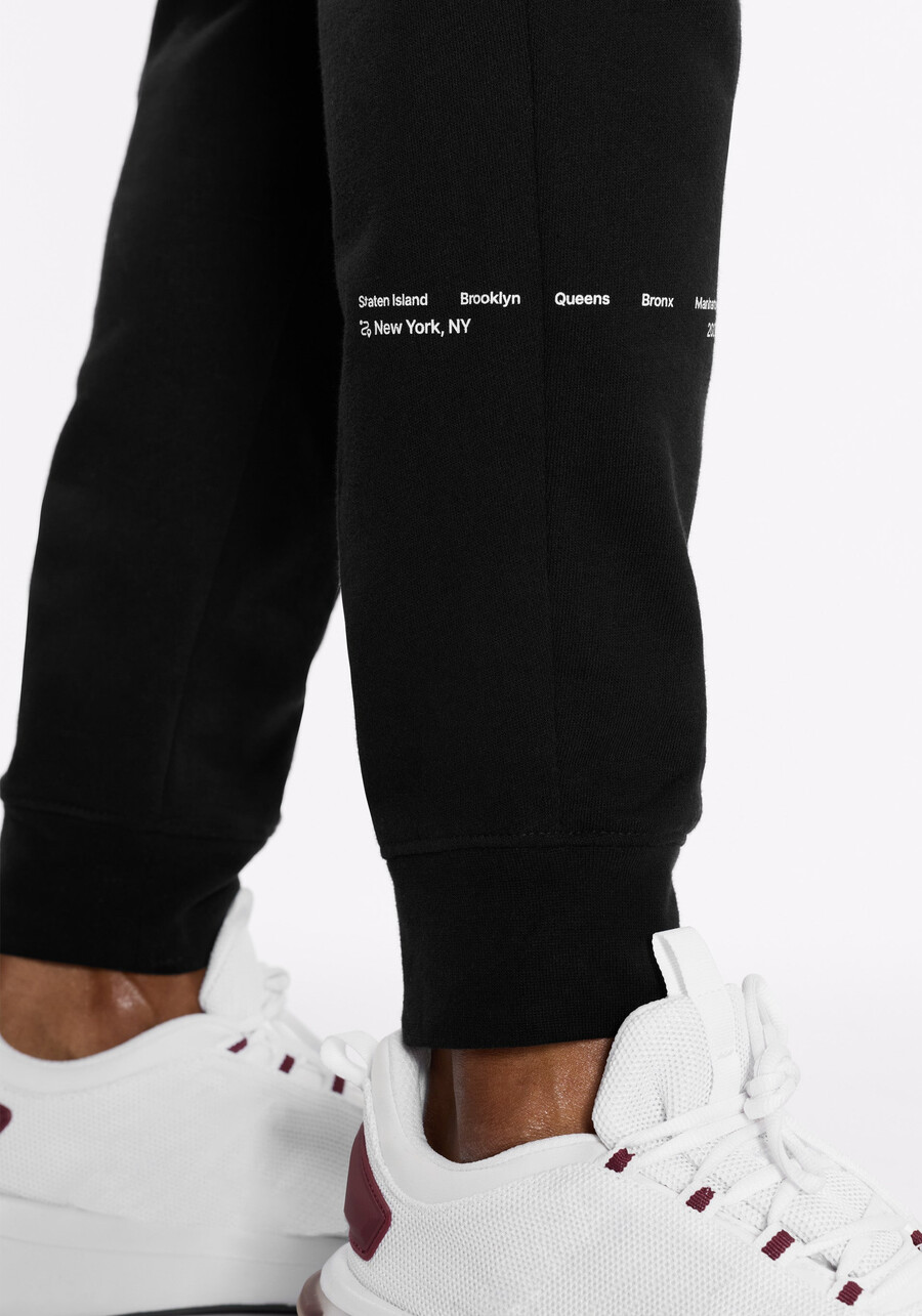 fleece-sweatpants mit grafik