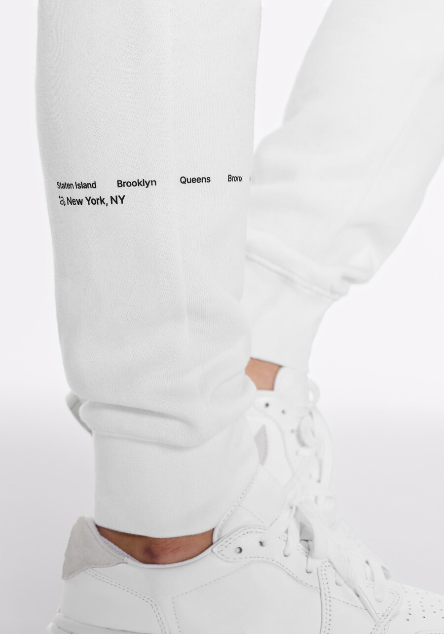 fleece-sweatpants mit grafik