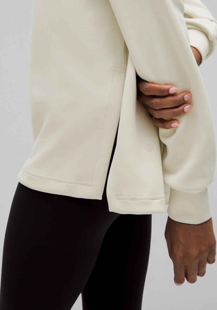 softtreme long pullover mit stehkragen