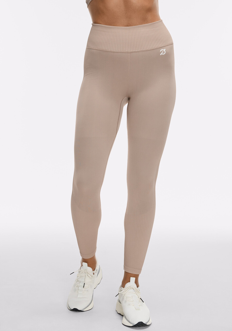 nahtlose leggings mit hohem bund