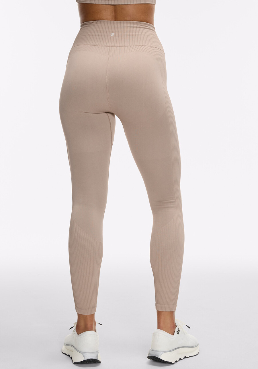 nahtlose leggings mit hohem bund