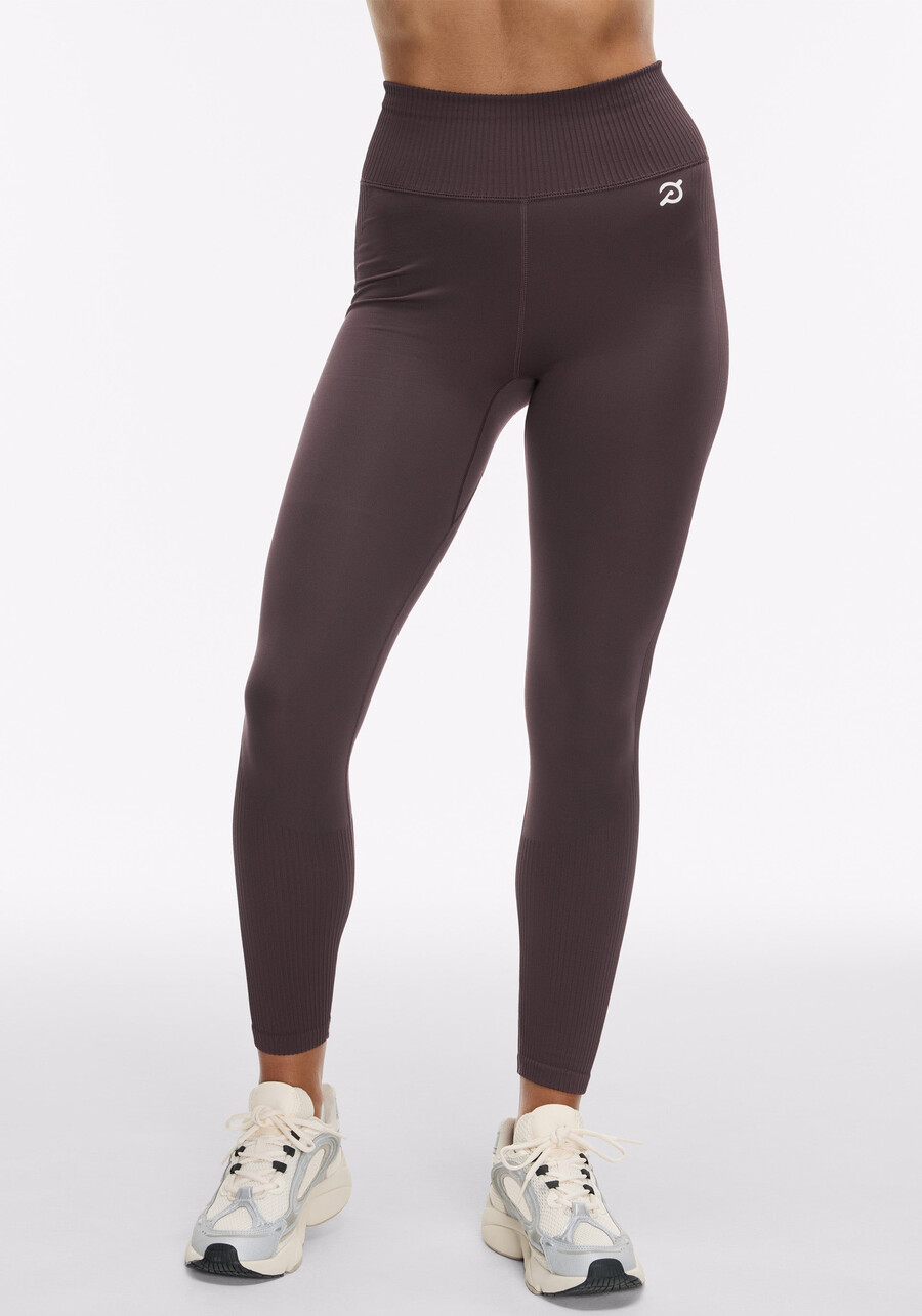 nahtlose leggings mit hohem bund