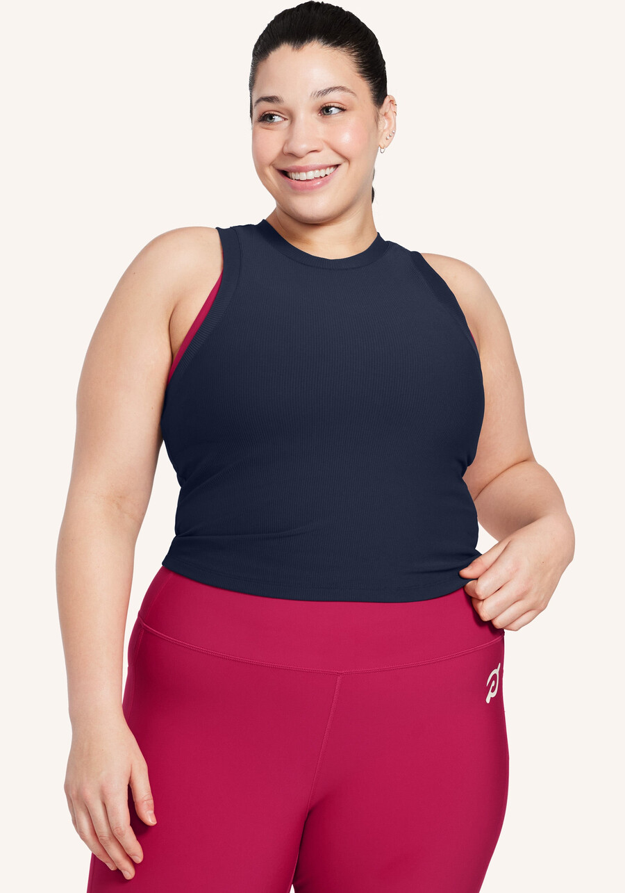 performance rib racerback tank