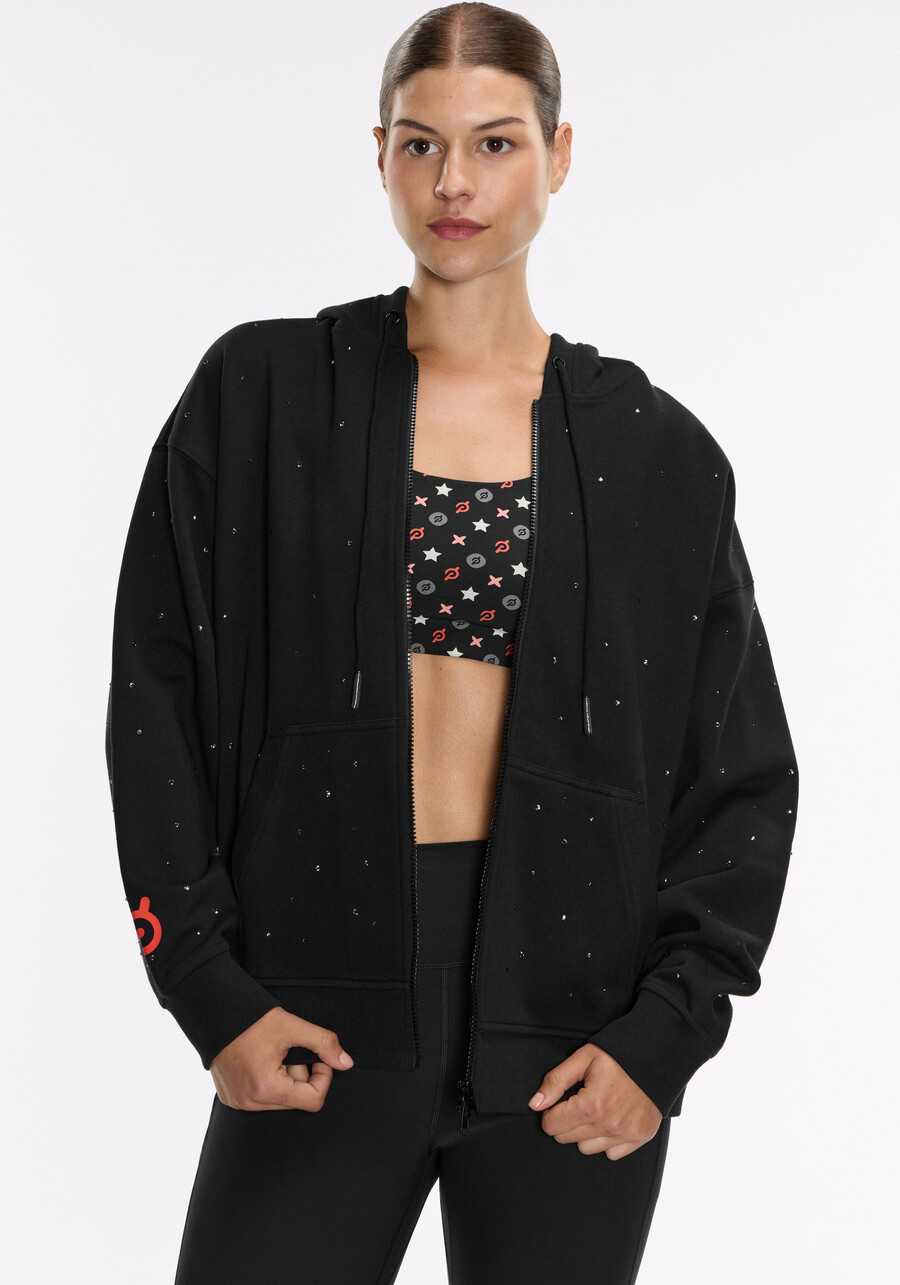 gemstone full zip hoodie