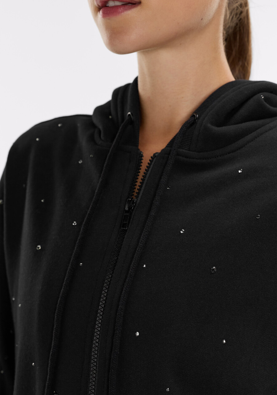 gemstone full zip hoodie