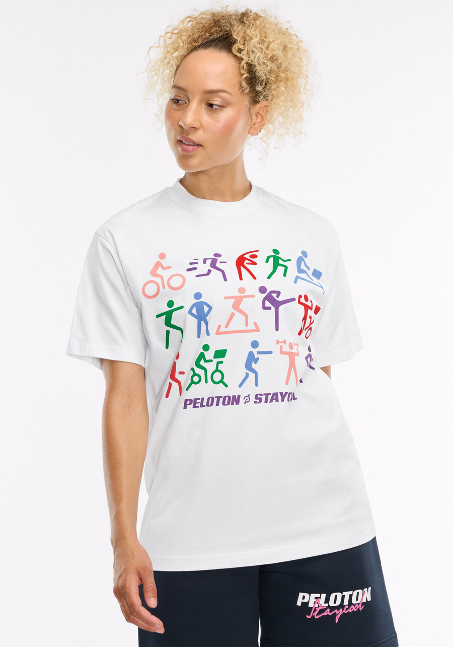 peloton x staycool motion t-shirt
