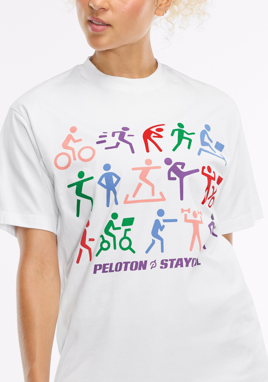 peloton x staycool motion t-shirt